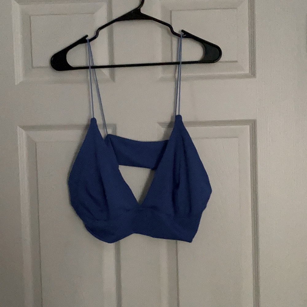 Blue Bralette